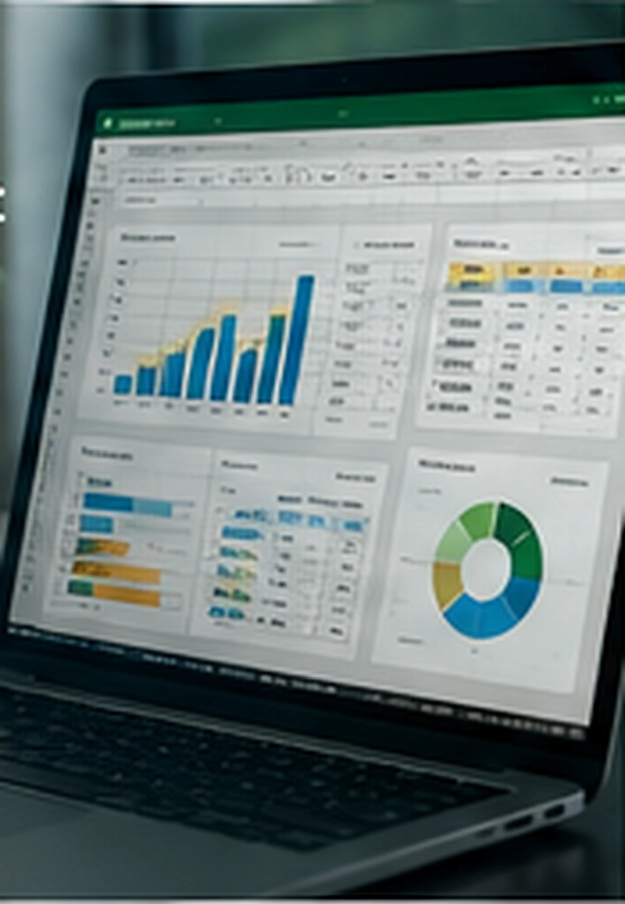 Custom spreadsheet case study showing a four-week resource planning workbook